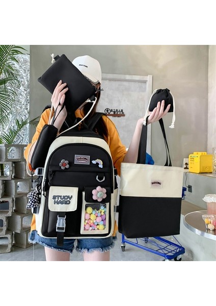 5'li Kadın Sırt Çantası Seti (Yurt Dışından) fiyatları