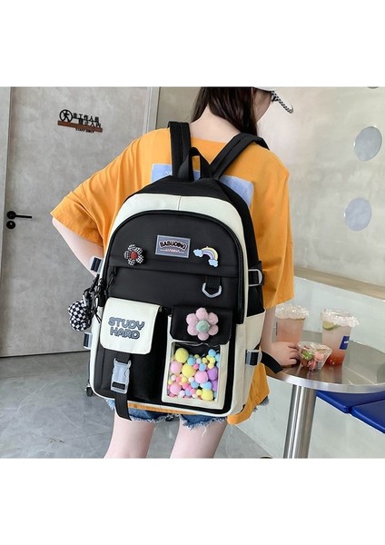 5'li Kadın Sırt Çantası Seti (Yurt Dışından) fırsatları