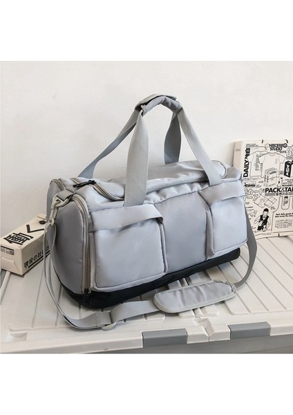 Büyük Kapasiteli Seyahat Çantası, Spor Çantası, Kuru ve Islak Ayrı Bagaj Saklama Çantası (Yurt Dışından) fiyatları