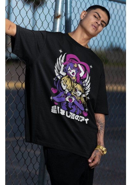 Oversize Re:zero Baskılı T-Shirt, Unisex Anime Baskılı Tişört fiyatları