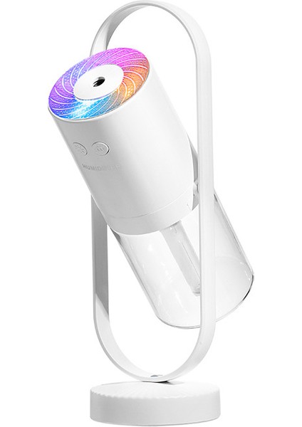 Kase 10 Döner Nemlendirici Kablosuz 360 ° Hidrasyon Atomizasyon USB Şarj Projeksiyon Işık Araba Taşınabilir (Yurt Dışından)