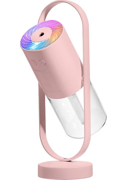 Kase 10 Döner Nemlendirici Kablosuz 360 ° Hidrasyon Atomizasyon USB Şarj Projeksiyon Işık Araba Taşınabilir (Yurt Dışından)