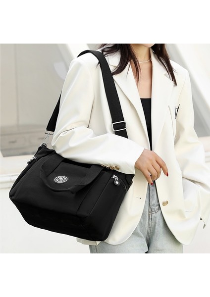 Kadın Omuzdan Askili Çanta Büyük Kapasiteli Naylon Kadın Omuz Rahat Çanta Kadınlar Için Çanta (Yurt Dışından) modelleri