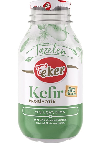 Yeşil Çay Elma Kefir 290 ml