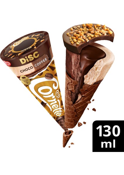 Cornetto Disc Choco Coffee 130ML