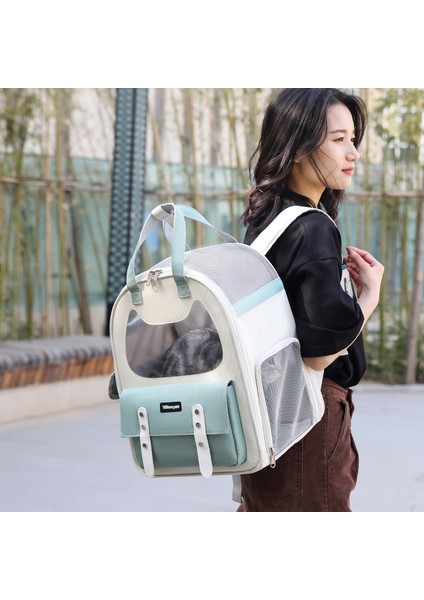 Geziler Için Büyük Kapasiteli, Çok Işlevli Kedi Modası Evcil Hayvan Çantası (Yurt Dışından) fiyatları