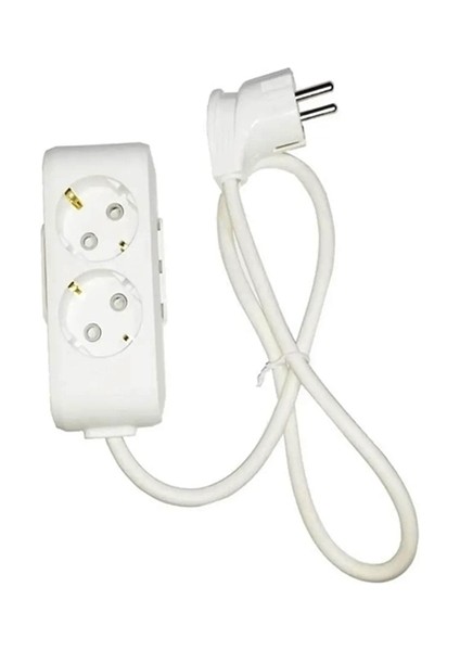Multi-Let 2'li 35 Metre Topraklı Çocuk Korumalı Kablolu Grup Priz