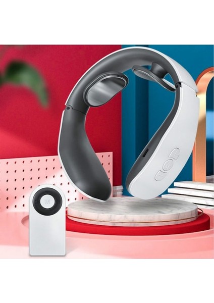 Servikal Masaj Elektromanyetik Darbe Isıtma Boyun Koruyucu (Yurt Dışından)