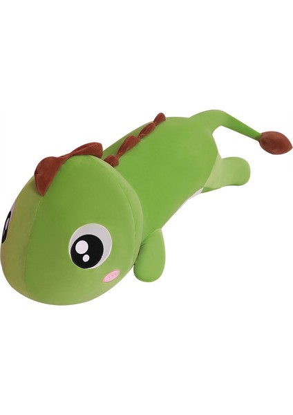 Dinozor Peluş Oyuncak Bebek Yastık Uyku Yatağı Bez Bebek Büyük Bebek Bacak Yastığı (Yurt Dışından)