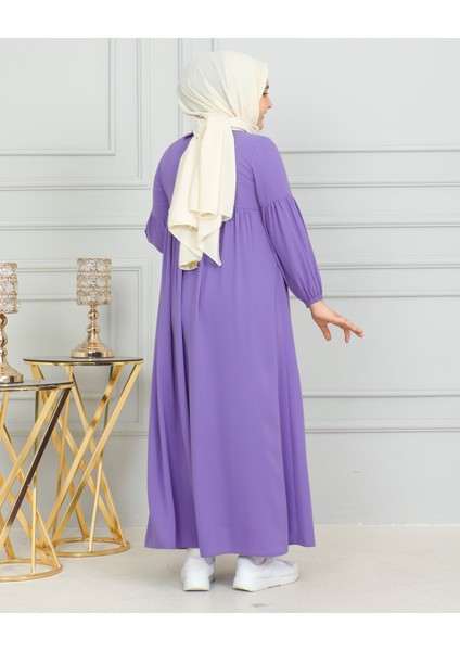 Bebe Yaka Büzgülü Çocuk Elbise fiyatları