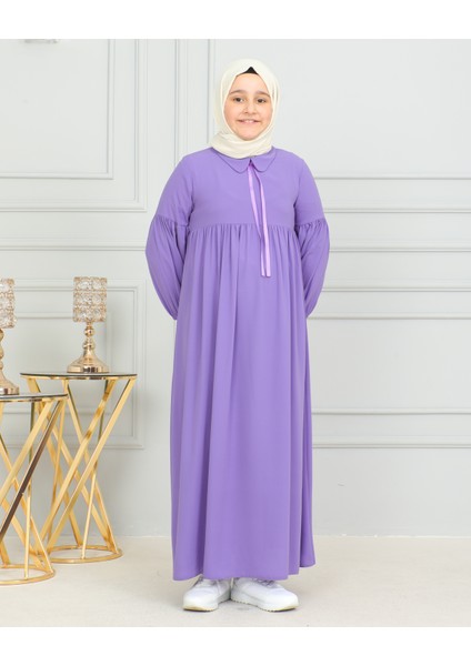 Bebe Yaka Büzgülü Çocuk Elbise indirimleri