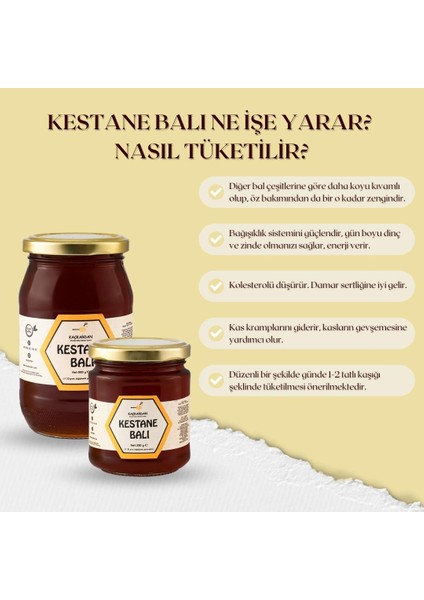 Kestane Balı 1000 gr (Yeni Sezon)