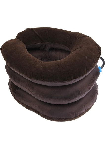 Üç Katmanlı Servikal Vertebra Traktör Boyun Masajı Kahverengi (Yurt Dışından) fiyatları