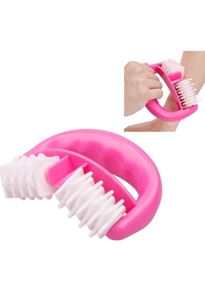 Vücut Mini Rulo Meridyen Masajı Rose Pembe (Yurt Dışından)