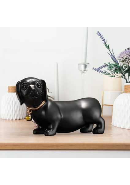 Heykel Dachshund Süsleme Dolaplar Için Raf Giriş Odası (Yurt Dışından)