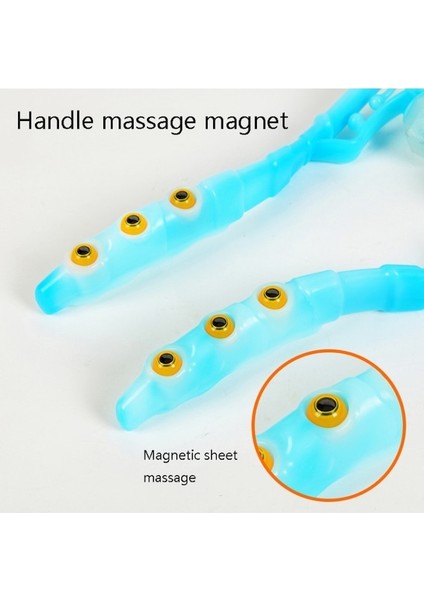 3 Adet Manuel Servikal Omuz ve Boyun Masaj Silindiri Açık Mavi (Yurt Dışından) modelleri