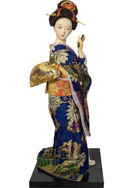 Japon Geyşa 9 " Figürü Heykelcik A (Yurt Dışından)