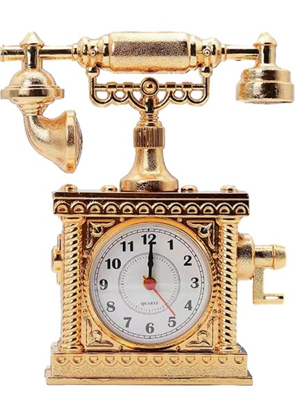 Vintage Telefon Heykeli Dekorasyon 16 x 5 x 19 cm Yaş Için (Yurt Dışından)