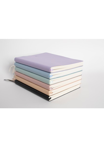 Victoria's Journals Smyth Esnek Kapak Planlayıcı Çizgili Defter 14 x 20 cm Siyah indirimleri