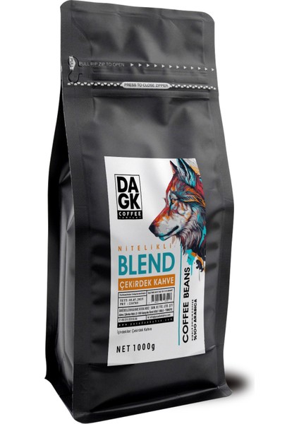 Blend Çekirdek Kahve 1000G (%100 Arabica)