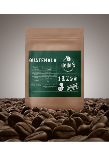 Dedascoffee Kenya Öğütülmüş Filtre Kahve 250 gr