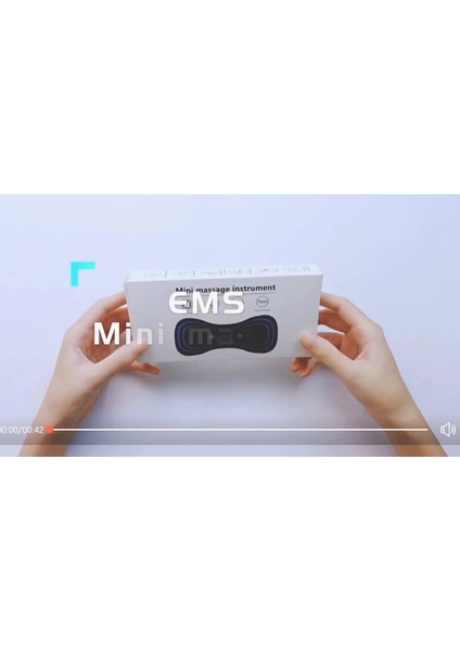 Mini Ems Vücut Omuz, Boyun ve Sırt Masaj Aleti - Taşınabilir Şarj Edilebilir (Yurt Dışından)