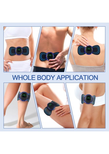 Mini Ems Vücut Omuz, Boyun ve Sırt Masaj Aleti - Taşınabilir Şarj Edilebilir (Yurt Dışından) fiyatları