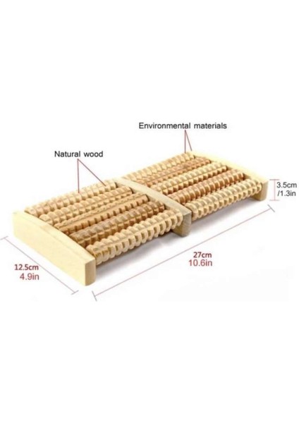 Geleneksel Ayak Masajı Ahşap Makaralı Masaj Gerektirmeden Elektrik Masaj Gevşemesi (Yurt Dışından) modelleri