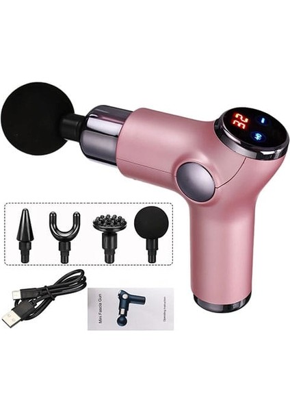 Mini Masaj Aleti _ Derin Doku Vurmalı Masaj Aleti_ Ağrıyı Gidermek Için (Yurt Dışından) fırsatları