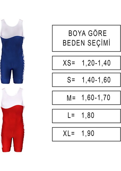 Profesyonel Güreş Mayosu Tek Taraflı GM731