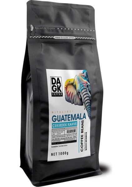 Guatemala Çekirdek Kahve 1000G (%100 Arabica)