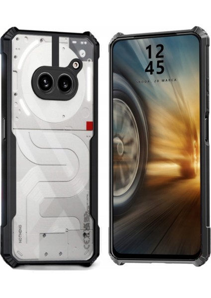 Nothing Phone 2A ile Uyumlu Airbag Serisi Darbeye Dayanıklı Köşe Korumalı Tpu Kılıf - AL3370