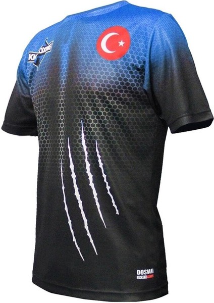 Panther Power Dijital Baskılı Spor T-shirt Pst007