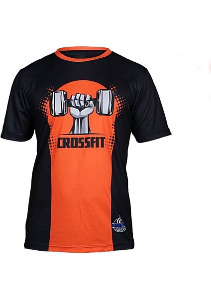 Crossfit Dijital Baskılı T-shirt Crt027