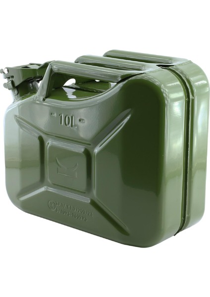 Metal Dayanıklı Benzin Akaryakıt Mazot Taşıma Doldurma Depolama Bidon Bidonu + Aktarma Borusu 10 Lt fırsatları