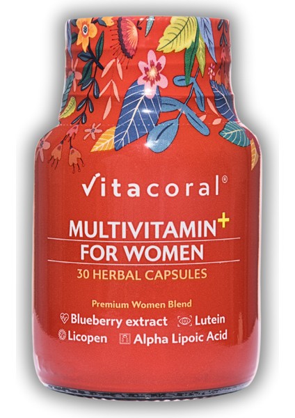 Multivitamin For Women 30'lu Bitkisel Kapsül