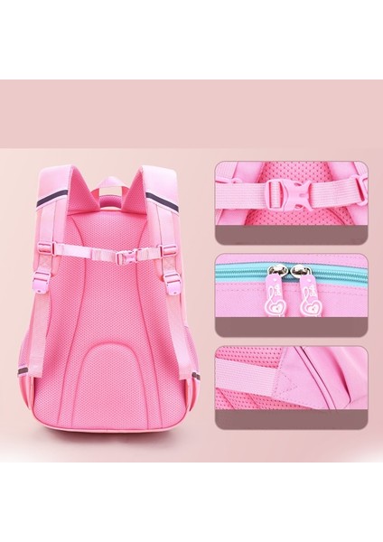 Ilkokul Öğrencilerine Yönelik Okul Çantaları, Omurga Korumalı ve Yükü Azaltan Büyük Kapasiteli Kız Çocuk Sırt Çantaları (Yurt Dışından) fırsatları