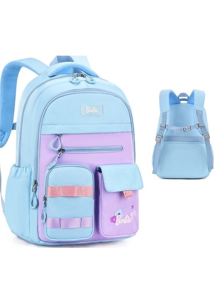 Barbie Kızların Okul Çantaları, Ilkokul Öğrencilerinin Kadınlara Yönelik, Ağırlığı Azaltan, Omurgayı Koruyan Ultra Hafif Sırt Çantaları (Yurt Dışından)