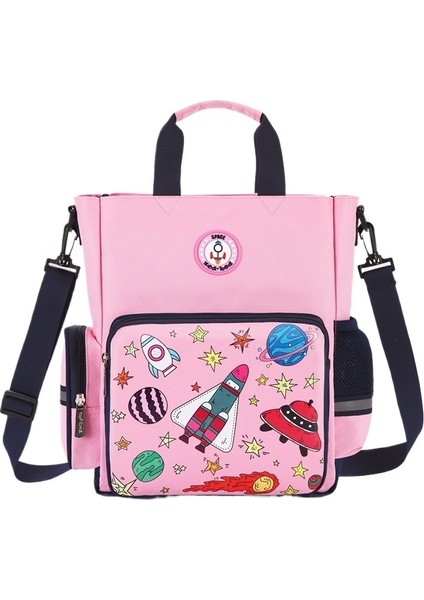 Ilkokul Öğrencilerine Özel Ders Çantası, Kanvas Kitap Çantası, Erkek ve Kadın Omuz Çantası, Çapraz Çanta, Taşınabilir (Yurt Dışından)