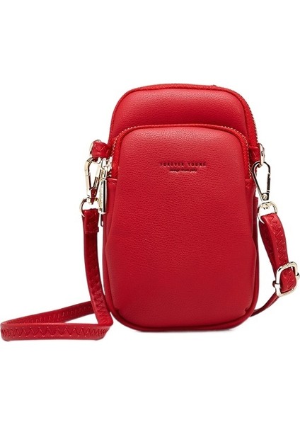 Kadın Cep Telefonu Çantası Moda Basit Omuz Messenger Çanta (Yurt Dışından)