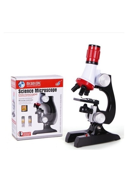 Çocuk Mikroskobu 1200X Bilimsel Deney Öğretim Yardımcıları Seti (Yurt Dışından)