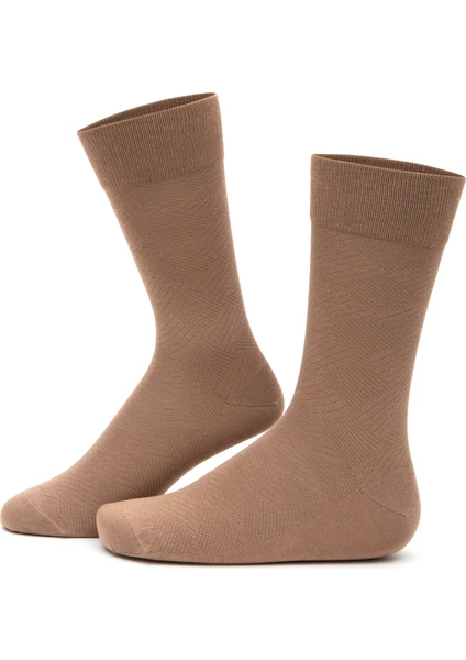 Pierre Cardin Erkek Erkek Camel Soket Çorap 50291772-595