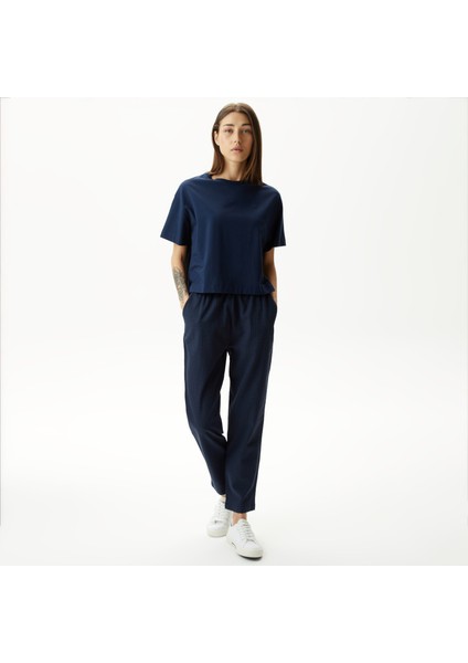 Nautıca Kadın Lacivert Relaxed Fıt Pantolon 45P310T.4VN