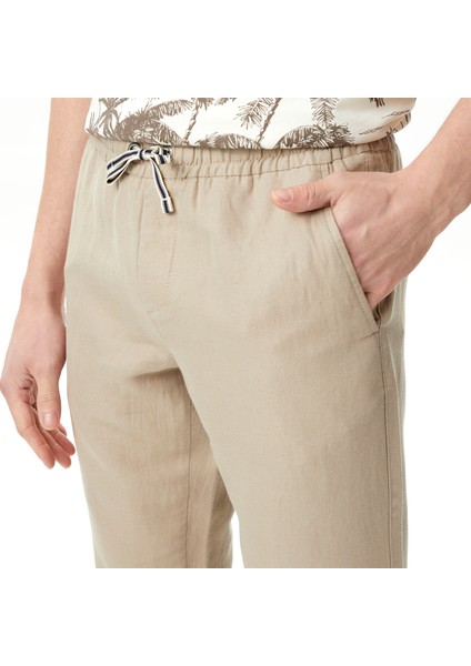 Nautıca Erkek Bej Classıc Fıt Pantolon P45600T.2TK