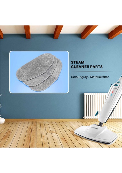Cleantenso Buharlı Temizleyici Için 3 Adet Paspas Bezi Buharlı Süpürge Silecek Kapağı Temizlik Paspası Bezleri Ped (Yurt Dışından) fiyatları