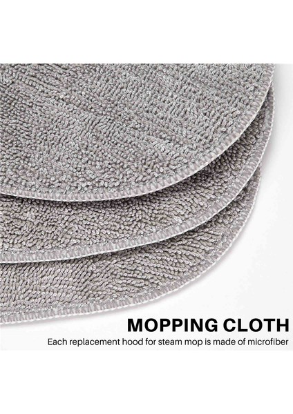 Cleantenso Buharlı Temizleyici Için 3 Adet Paspas Bezi Buharlı Süpürge Silecek Kapağı Temizlik Paspası Bezleri Ped (Yurt Dışından) fırsatları