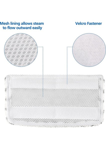 Buharlı Paspas Için 4 Paket S1000 S1000A S1000C S1000WM S10001C Buharlı Paspas Pedleri Değiştirme Için Yıkanabilir (Yurt Dışından)