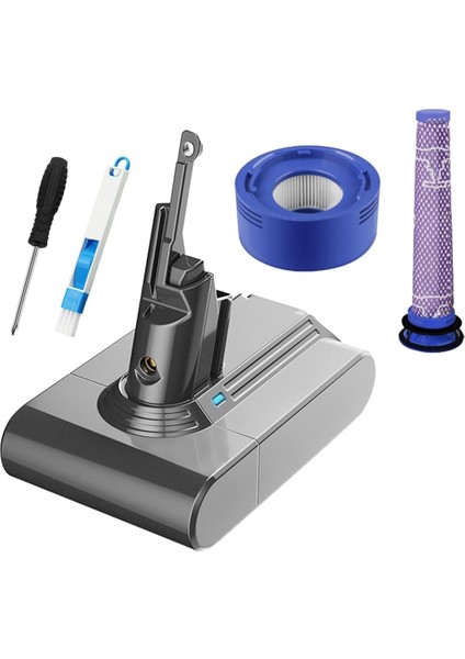 21.6V V7 Adaptör + Filtreler Tam Kiti V7 V7 Animal V7 Pro Elektrikli Süpürge Için Değiştirin (Yurt Dışından) fiyatları