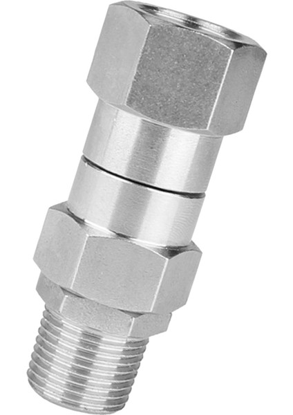 4x Yüksek Basınçlı Yıkama Makinesi Döner Bağlantı 3/8 Inç Basınçlı Yıkama Hortumu Bağlantı Parçaları 360 Derece Rotasyon Konektörü Araba Yıkama (Yurt Dışından) modelleri