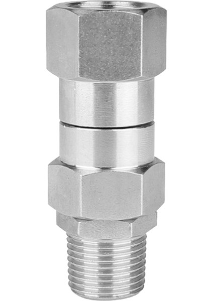 4x Yüksek Basınçlı Yıkama Makinesi Döner Bağlantı 3/8 Inç Basınçlı Yıkama Hortumu Bağlantı Parçaları 360 Derece Rotasyon Konektörü Araba Yıkama (Yurt Dışından) indirimleri